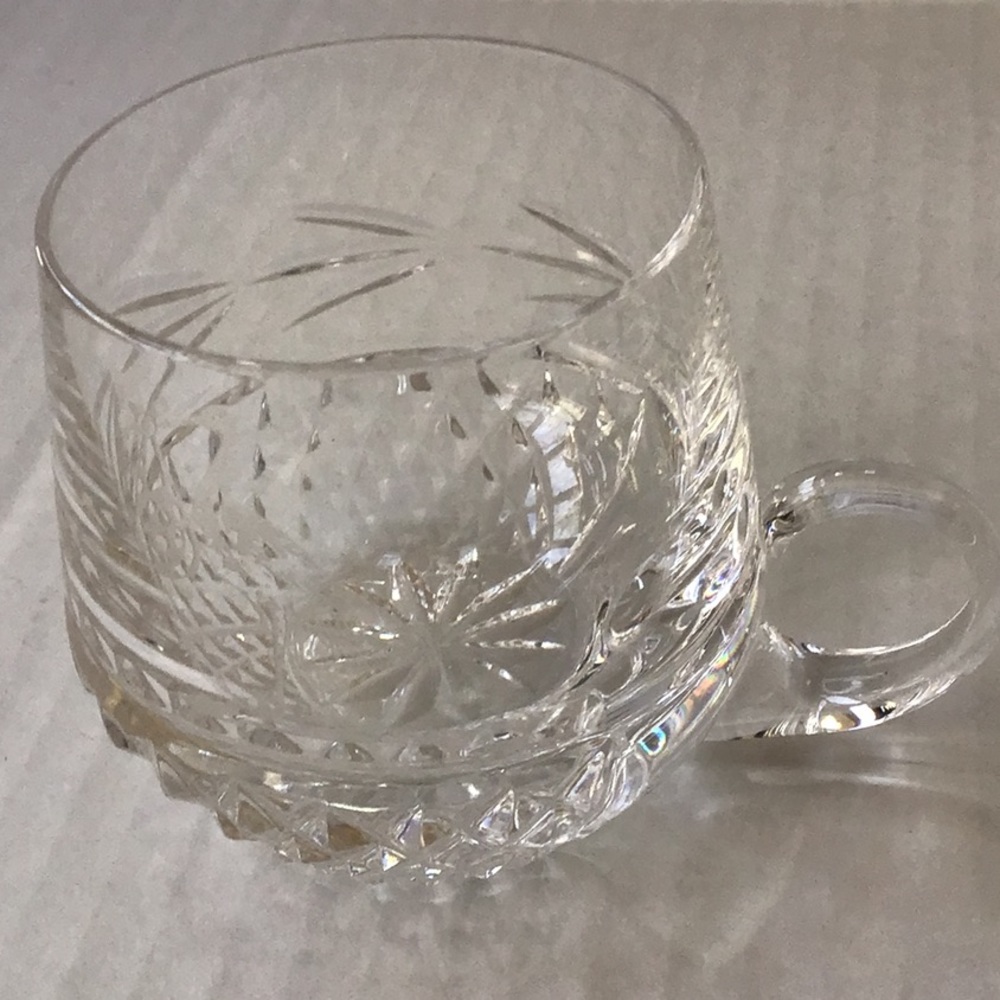 Galway Crystal Christening Mug
